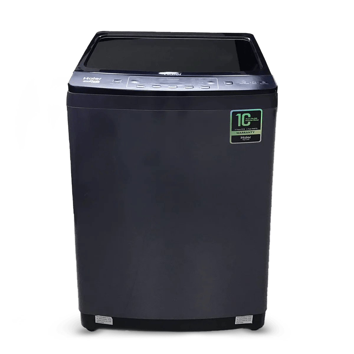 HAIER HWM-100-826S6 10 KG Full Auto - Top Load Washing Machine Dark Grey