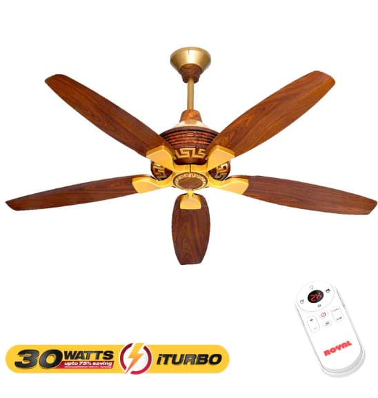 Royal Monarch Inverter 30 Watts iTurbo Ceiling Fan, Size 56″