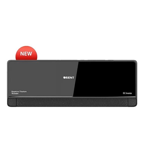 Orient Megatron T3 1.5-Ton Titanium E Comfort DC Inverter Heat and Cool, IoT Wifi Smart, Low Voltage 70V