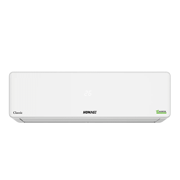 Homage HCS-1221S, 1-Ton DC Inverter (Heat and Cool), Wifi, Ampere Lock