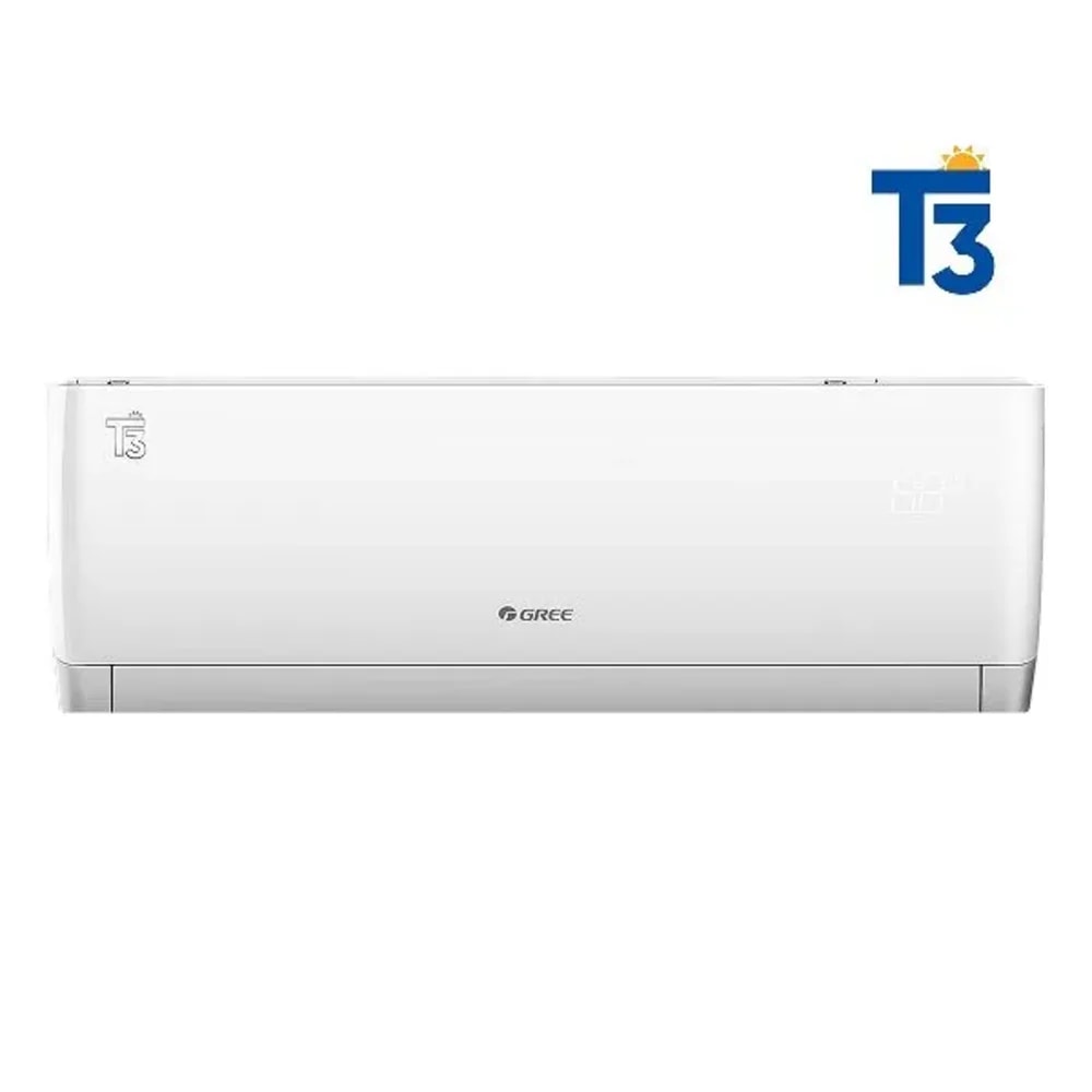 Gree 12PITH15W-Pular T3 -White 1-Ton DC Inverter AC, Heat and Cool, Wif Enabled, Ampere Lock