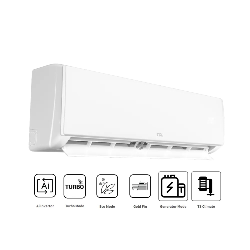 TCL TAC-18SVN-Ex-31W Extreme Series (2026), 1.5-Ton DC Inverter Heat and Cool, R32, Ampere Lock Feature