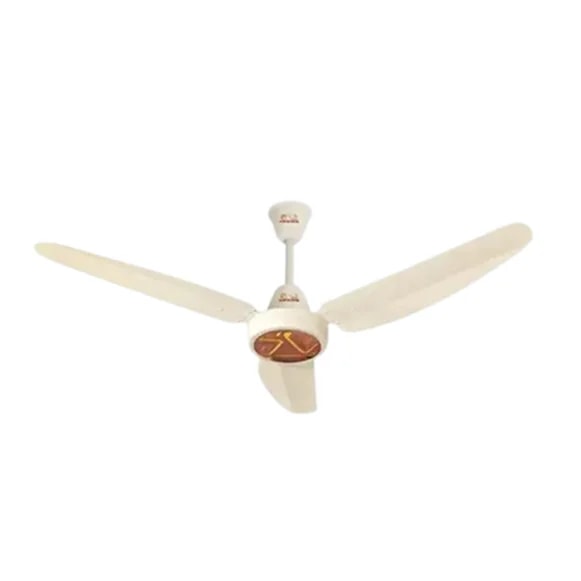 GFC Aeromax 56-inch AC/DC Inverter Fan 60 Watts, With Remote, (Off White)