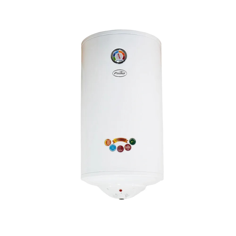 Fischer F-80 Fast Electric Water Heater, 80Ltr, Imported Glass Wool, Imported Incoloy Element, Capillary Thermostat, 2000W