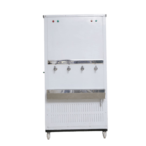 Fischer FE 300 S.S Electric Water Cooler Cooling Capacity 300 Liters, Double Compressor, 4Taps