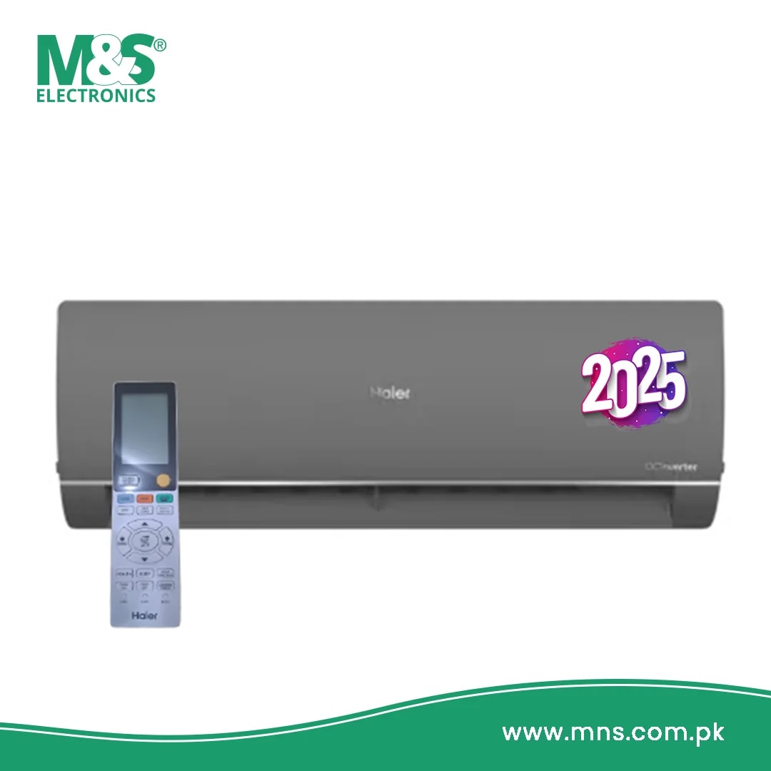 Haier HSU-14HFTEX (DG) Thunder Series, 1.25-Ton (14500 BTU), T3 DC Inverter, Heat and Cool, Wifi Smart, 15s Instant Cooling, Ampere Control