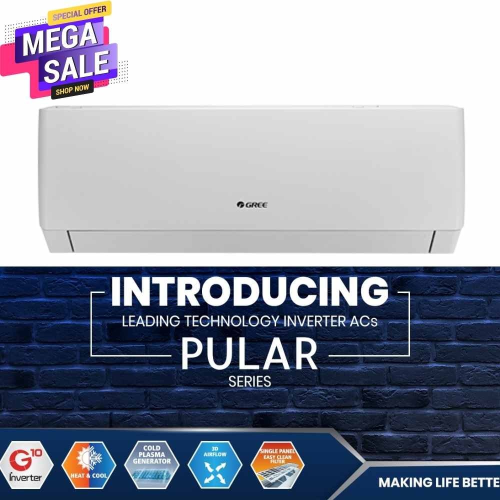 Gree 1.5 Ton Inverter AC Cool Only 18PITH10W