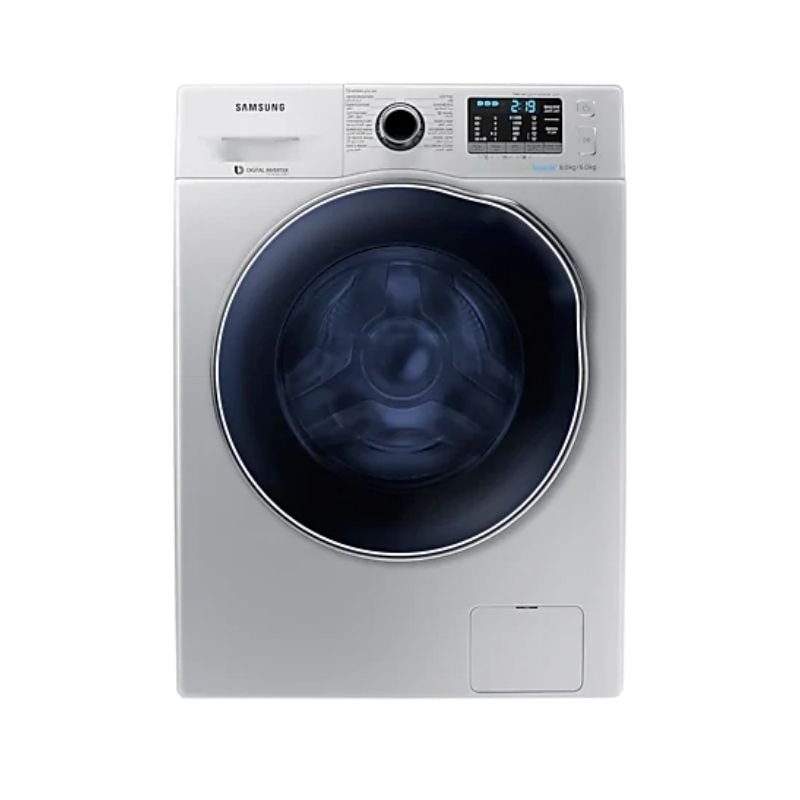 Samsung 8 KG Front Load Washer & Dryer WD80J5410AS